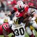 Ohio State running back Carlos Hyde runs up field on Saturday. Daniel Brenner I AnnArbor.com